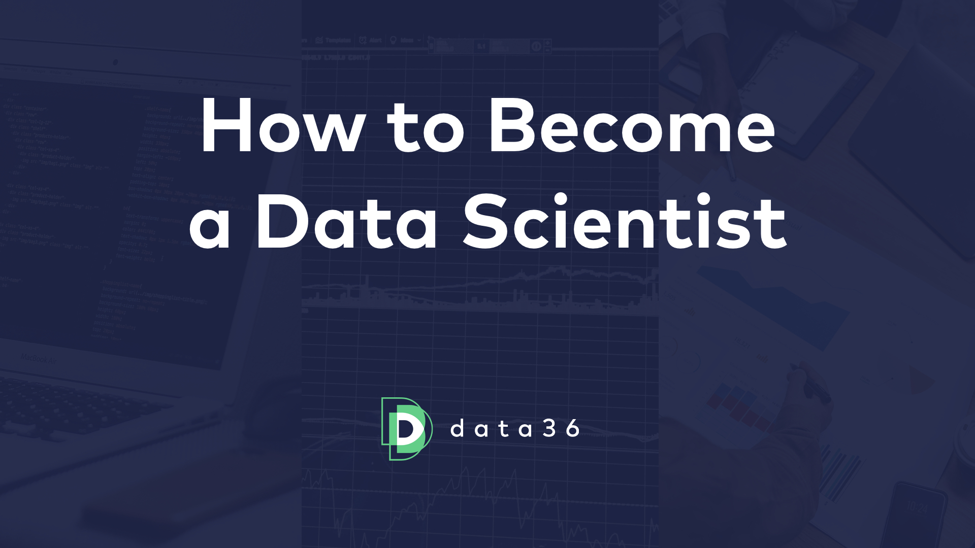how to become a data scientist video course cover